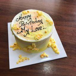 Buttercream Mini Round Ribbon Cake 